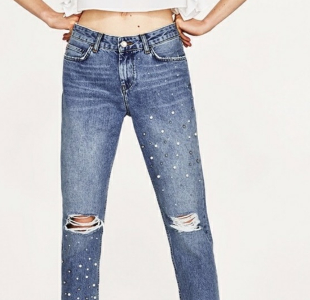 Zara Pearl Jeans